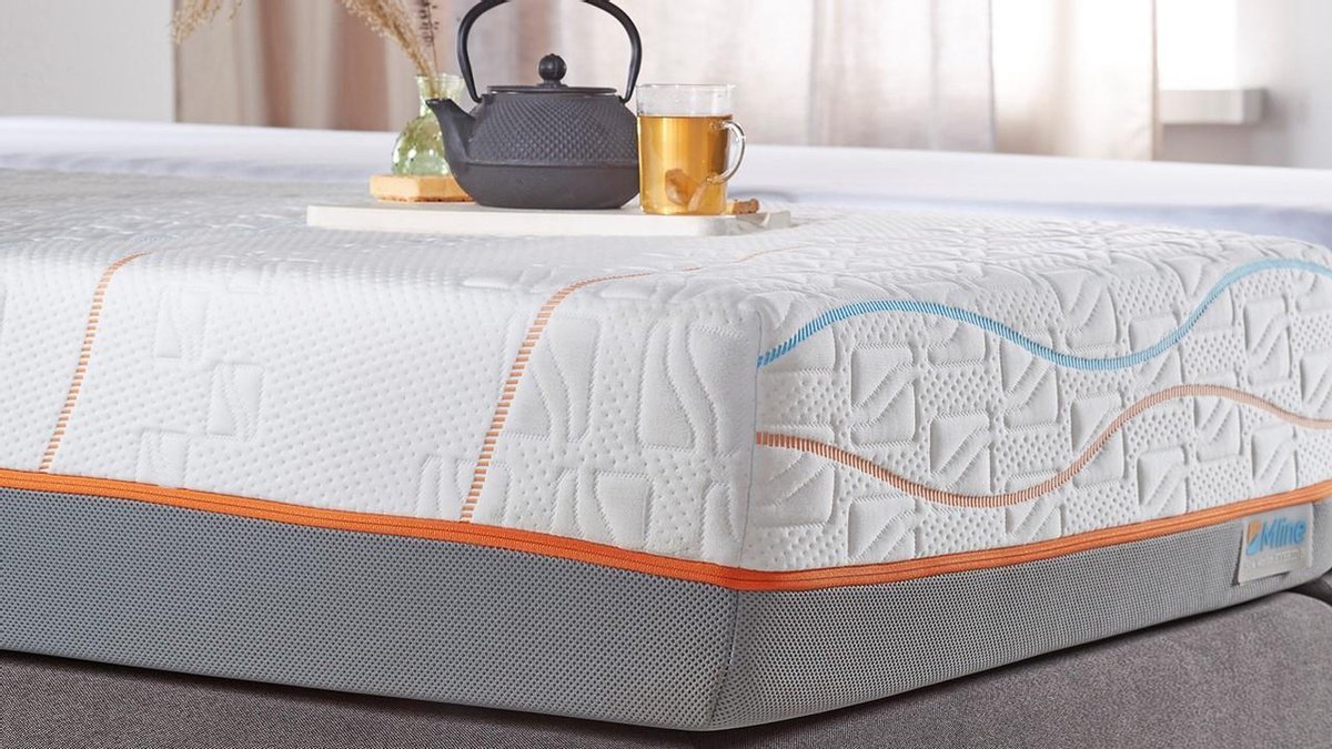 M line Traagschuim Matras Slow Motion 5 - 80 x 200 cm - tot 140 kg