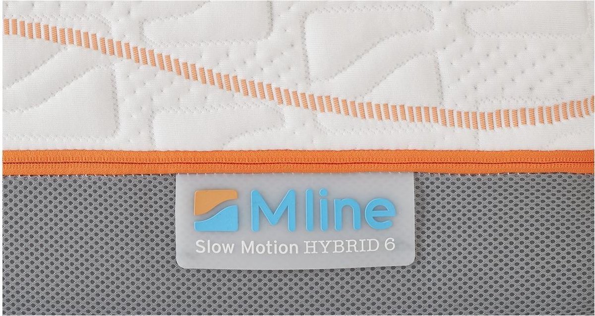 M line Traagschuim Matras Slow Motion 6 - 140 x 200 cm - tot 140 kg