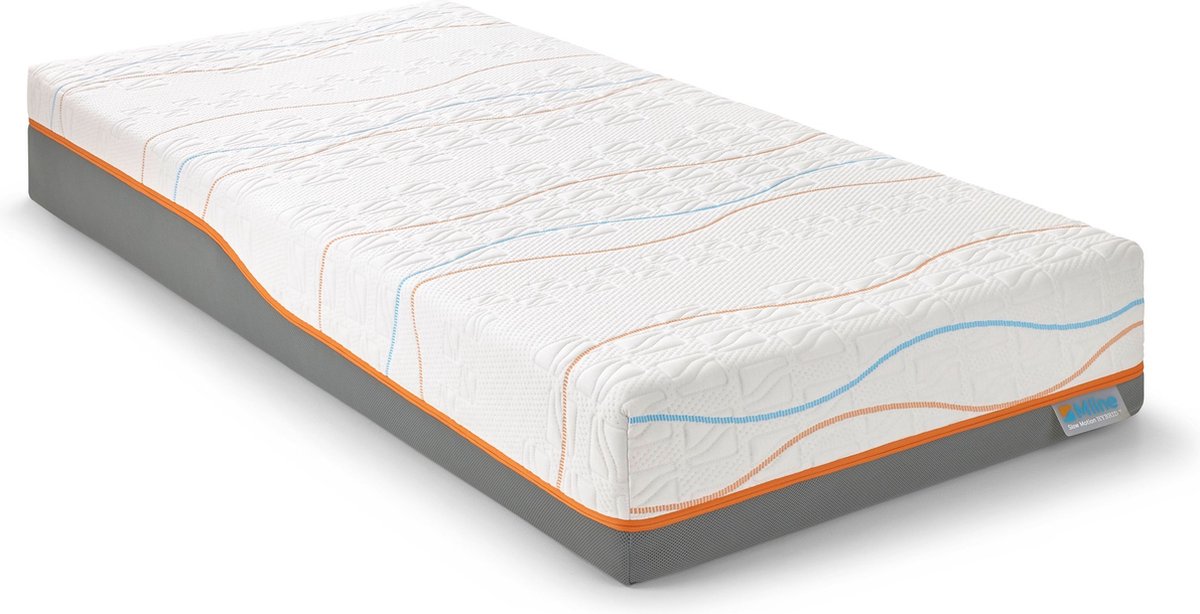 M line Traagschuim Matras Slow Motion 7 - 100 x 210 cm - tot 140 kg