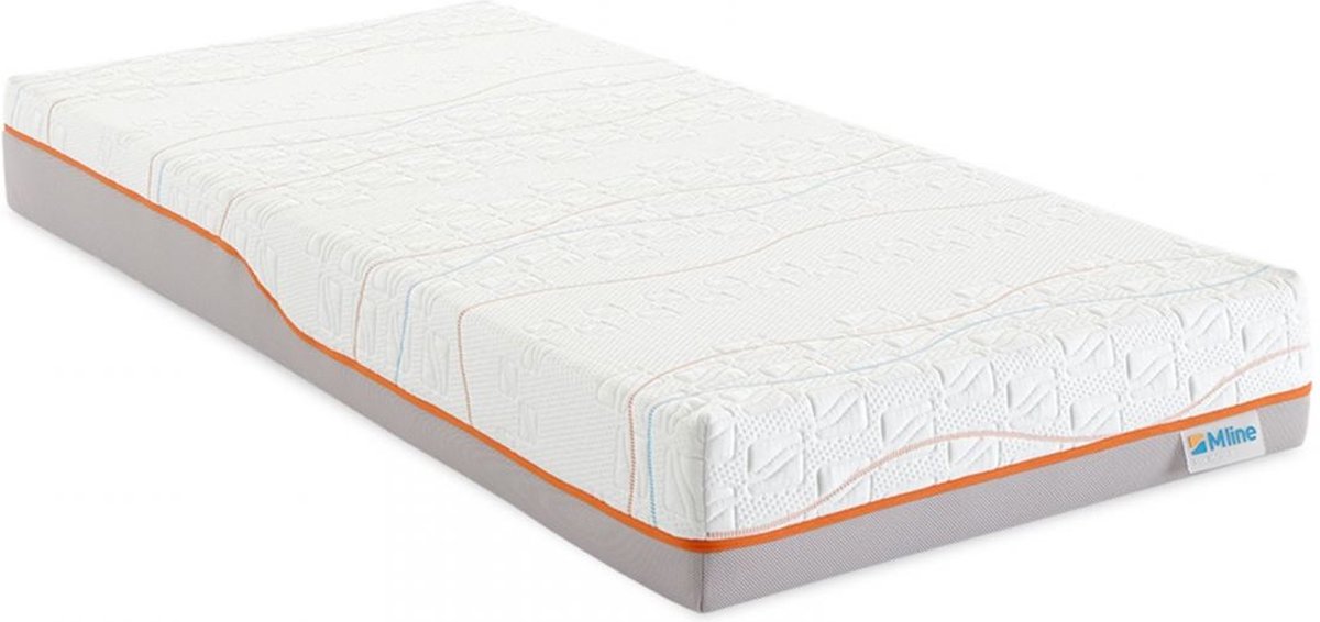M line Traagschuim Matras Slow Motion 7 - 100 x 210 cm - tot 140 kg
