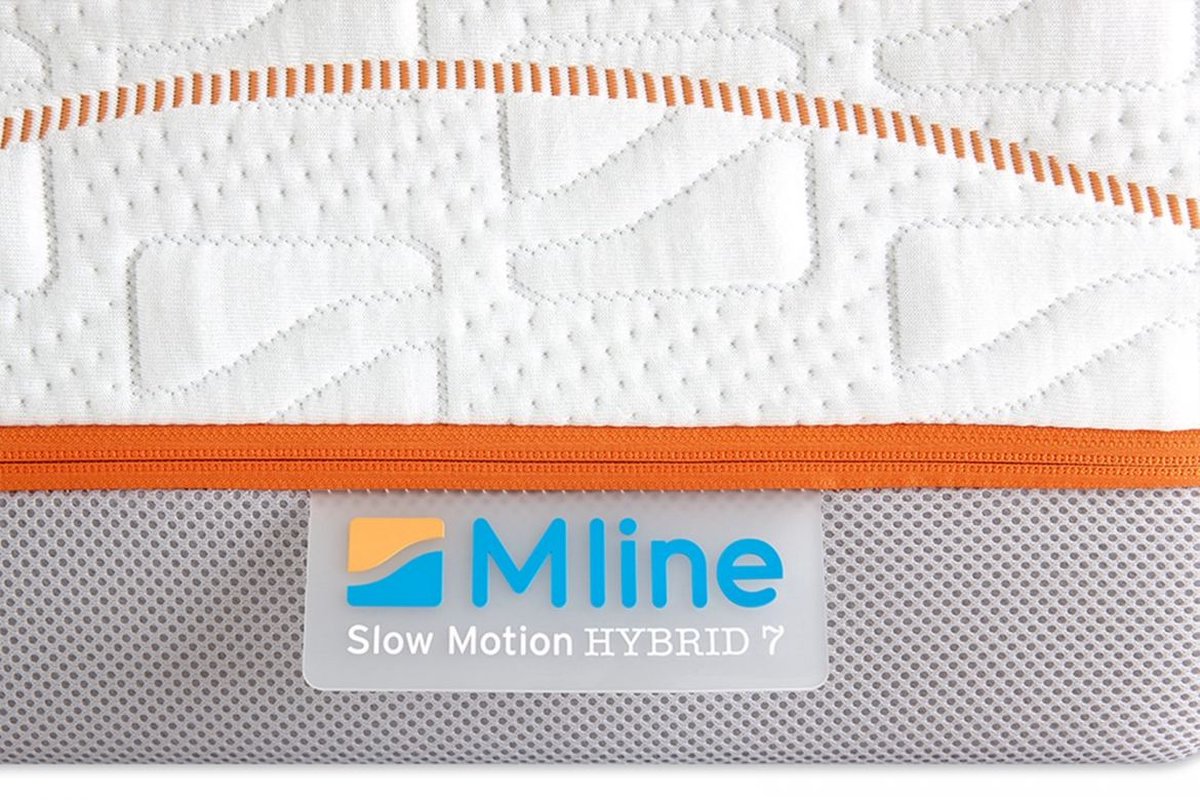 M line Traagschuim Matras Slow Motion 7 - 100 x 210 cm - tot 140 kg