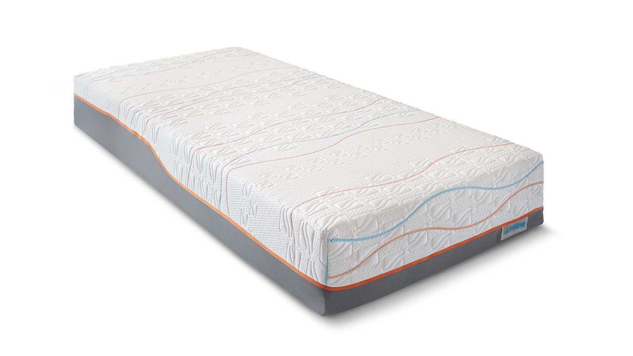 M line Traagschuim Matras Slow Motion 8 - 90 x 190 cm - tot 140 kg