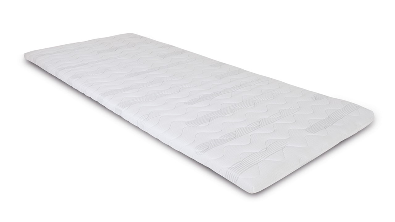 Koudschuim Topmatras Foam Deluxe - 120 x 200 cm - Silver