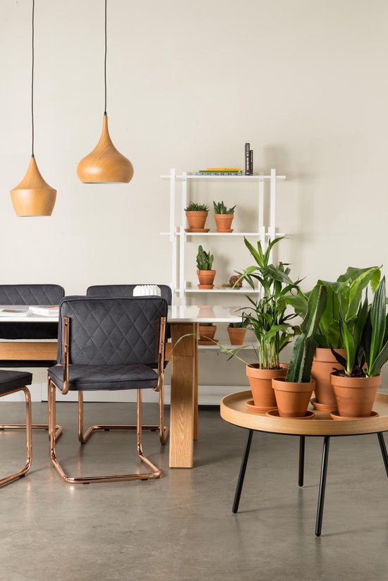 Zuiver Oak Tray Salontafel Ø 78 cm - Bruin