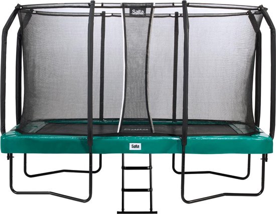 Salta Trampoline - First Class - 214 X 366 Cm - - Groen