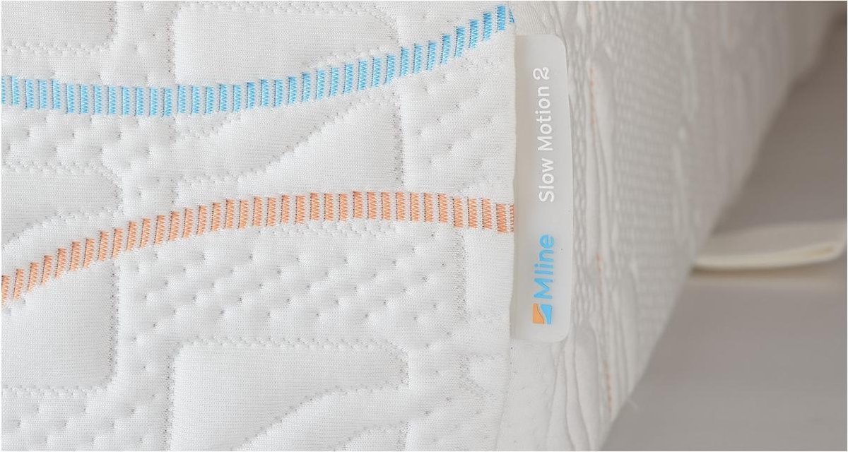 M line Traagschuim Matras Slow Motion 2 - 160 x 200 cm - tot 120 kg