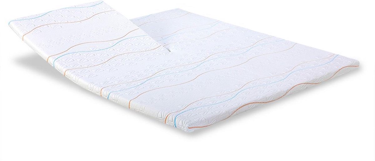 M line Traagschuim Splittopmatras Intense Start Soft - 200 x 210 cm