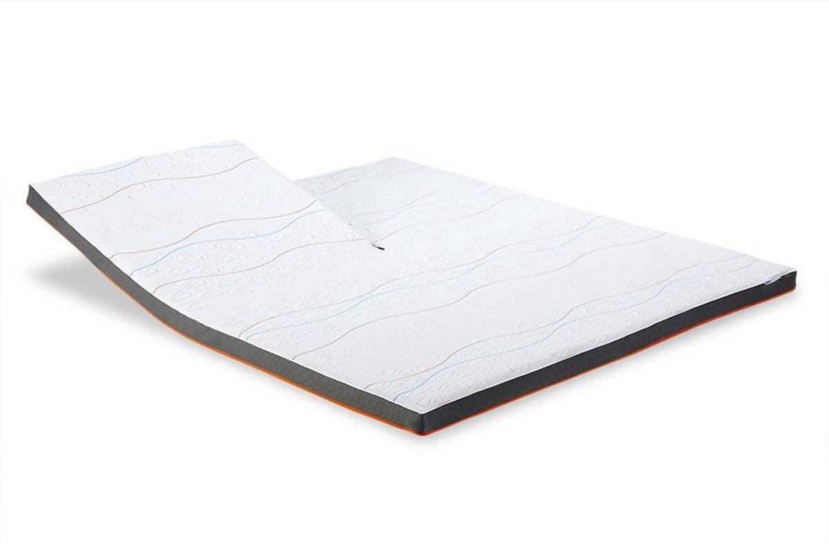 M line Traagschuim Splittopmatras Intense Luxe Soft - 180 x 220 cm