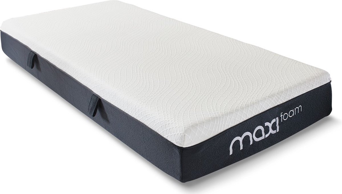 Maxi Matras Foam Inclusief Hoofdkussen(S) - 90 x 210 cm - tot 120 kg