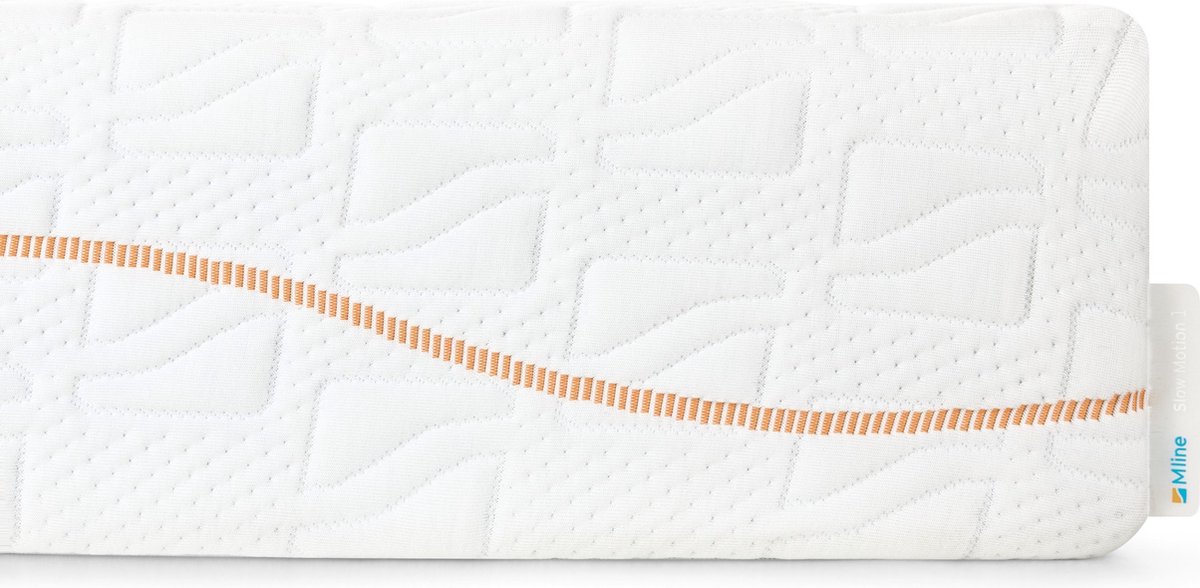 M line Traagschuim Matras Slow Motion 1 - 100 x 210 cm - tot 120 kg