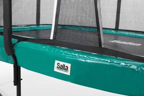 Salta Trampoline - First Class - 244 X 427 Cm - - Groen