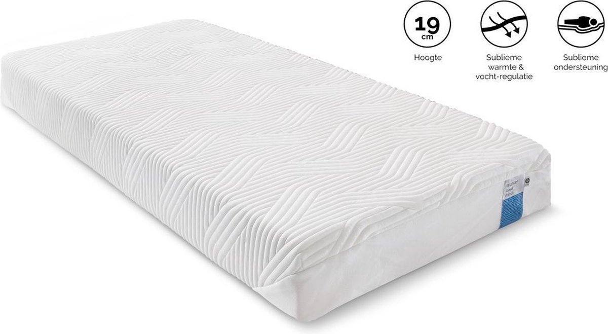 Tempur ® Matras Cloud Prima 19 - 160 x 200 cm - tot 140 kg