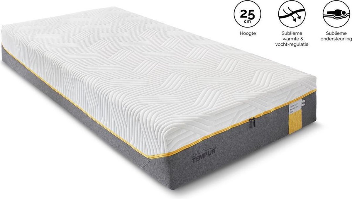 Tempur ® Matras Sensation Elite 25 - 180 x 200 cm - tot 140 kg