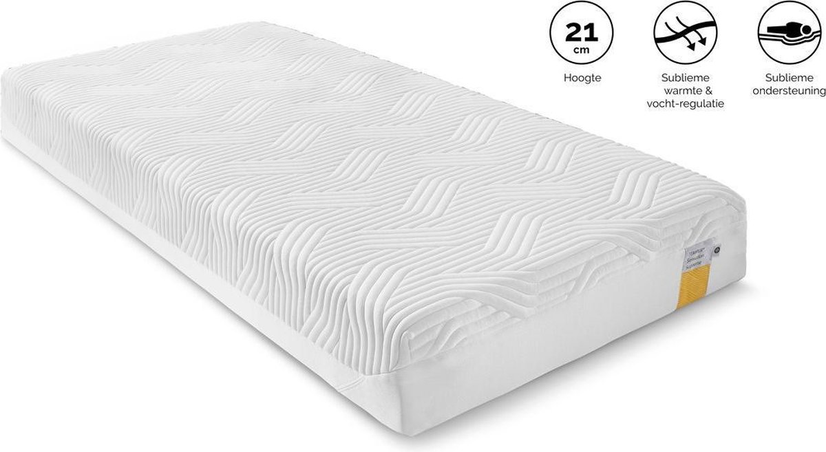 Tempur ® Matras Sensation Supreme 21 - 180 x 200 cm - tot 140 kg