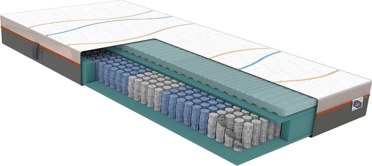 M line Matras Slow Motion Xtra Fit - 80 x 210 cm - tot 140 kg