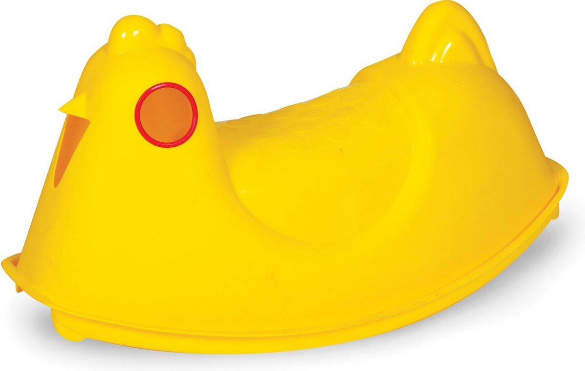 Paradiso Toys Rolwip Kip 78 Cm - Geel