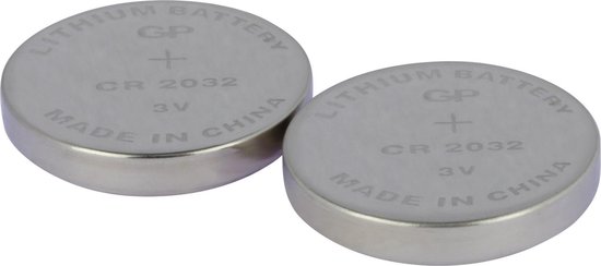 GP Cr2450 2 Stuks Knoopcel Lithium Batterij