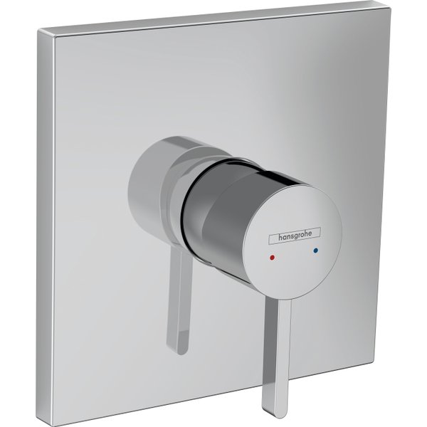 Hansgrohe Finoris afdekset douchekraan met hendel chroom 76615000