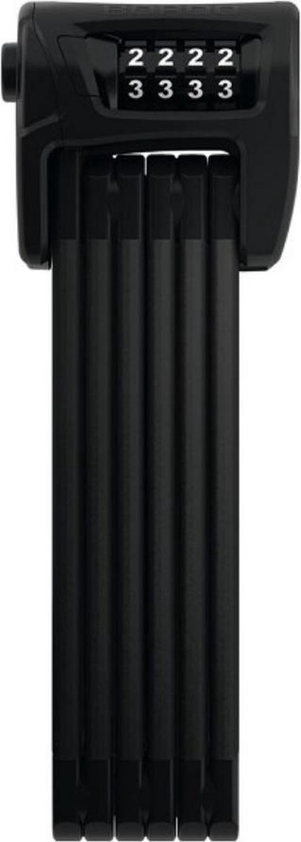 Abus Vouwslot Bordo Lite Combo 6055C/60 zwart