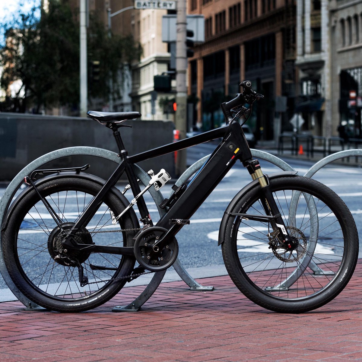 Abus Vouwslot BORDO 6000 met alarm - zwart