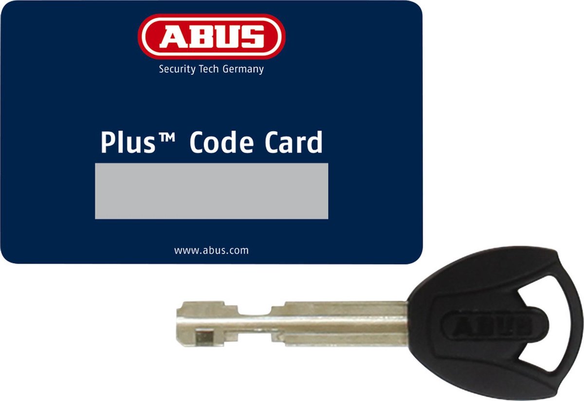 Abus Vouwslot BORDO 6000 met alarm - zwart