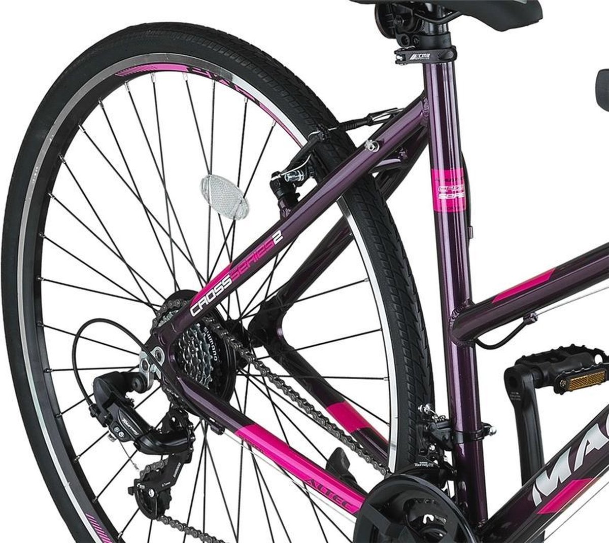 Altec Magnetic Trekking V-Brakes Dames 28inch 52cm Gray/Pink