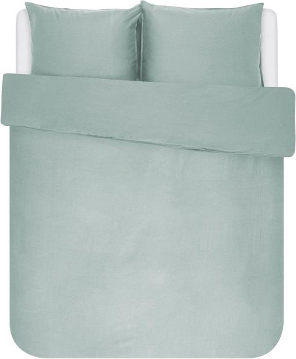 Essenza Minte Dekbedovertrek Dusty green - Groen