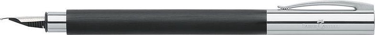 Faber Castell Vulpen Ambition Geborsteld Edelhars F - Zwart