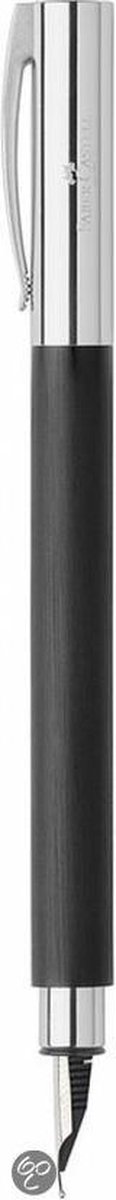 Faber Castell Vulpen Ambition Geborsteld Edelhars B - Zwart