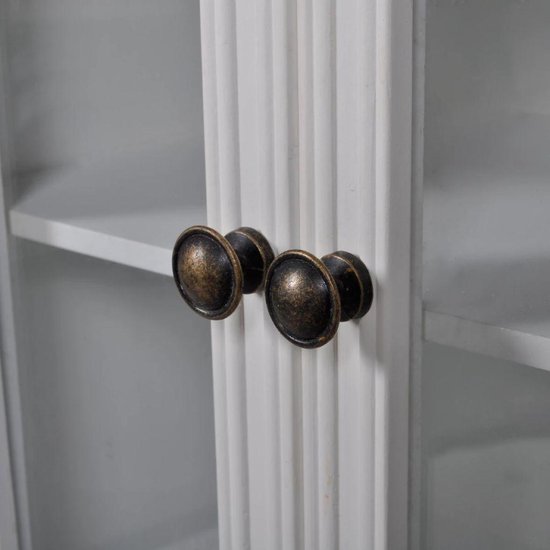 Vidaxl Kast Met 2 Deuren En 1 Lade Hout - Wit