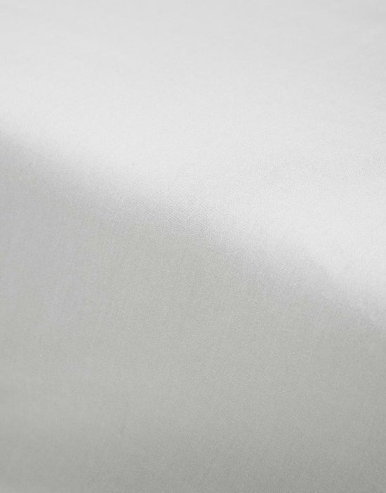 Essenza Katoensatijn Hoeslaken 140 x 200 cm - Wit