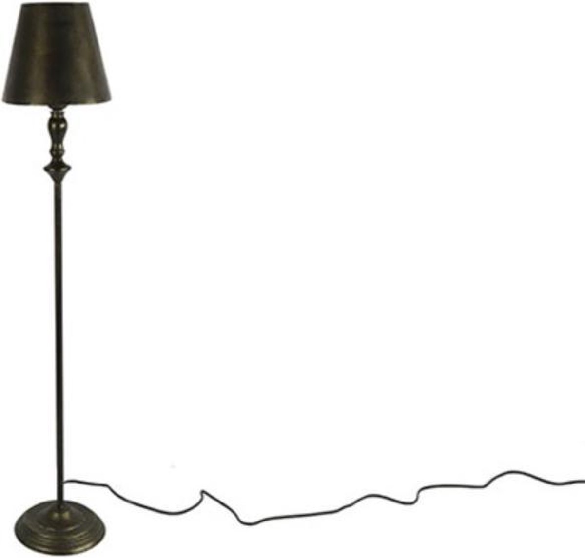 Countryfield Modernee''Bronte'' vloerlamp S - L20xB20xH102 cm - Zwart
