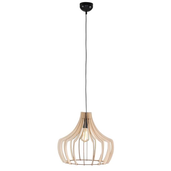 TRIO Wood Hanglamp - Bruin