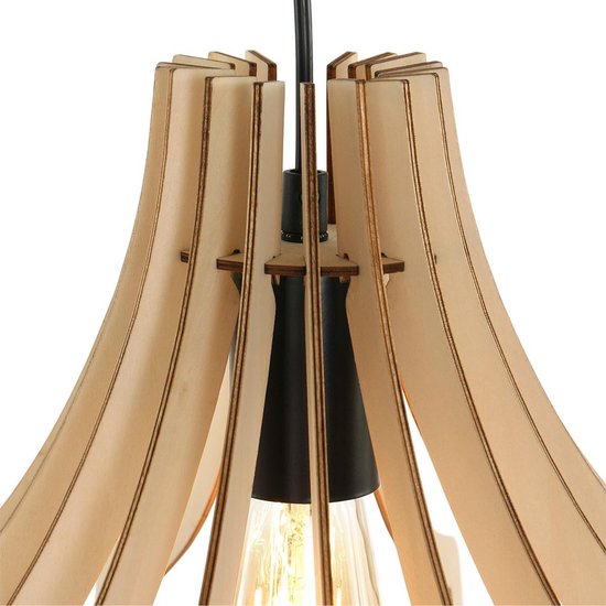 TRIO Wood Hanglamp - Bruin