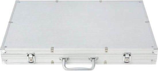 Vidaxl Pokerset Met 1000 Laser Chips Aluminium