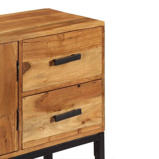 Vidaxl Dressoir 115x30x70 Cm Massief Acaciahout - Bruin