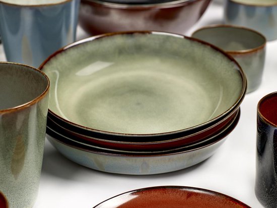 Serax Terres de Rêves Pastabord Ø 23,5 cm - Blauw