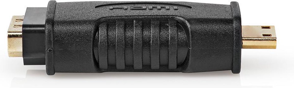 Nedis HDMI naar Mini HDMI adapter F/M - Zwart