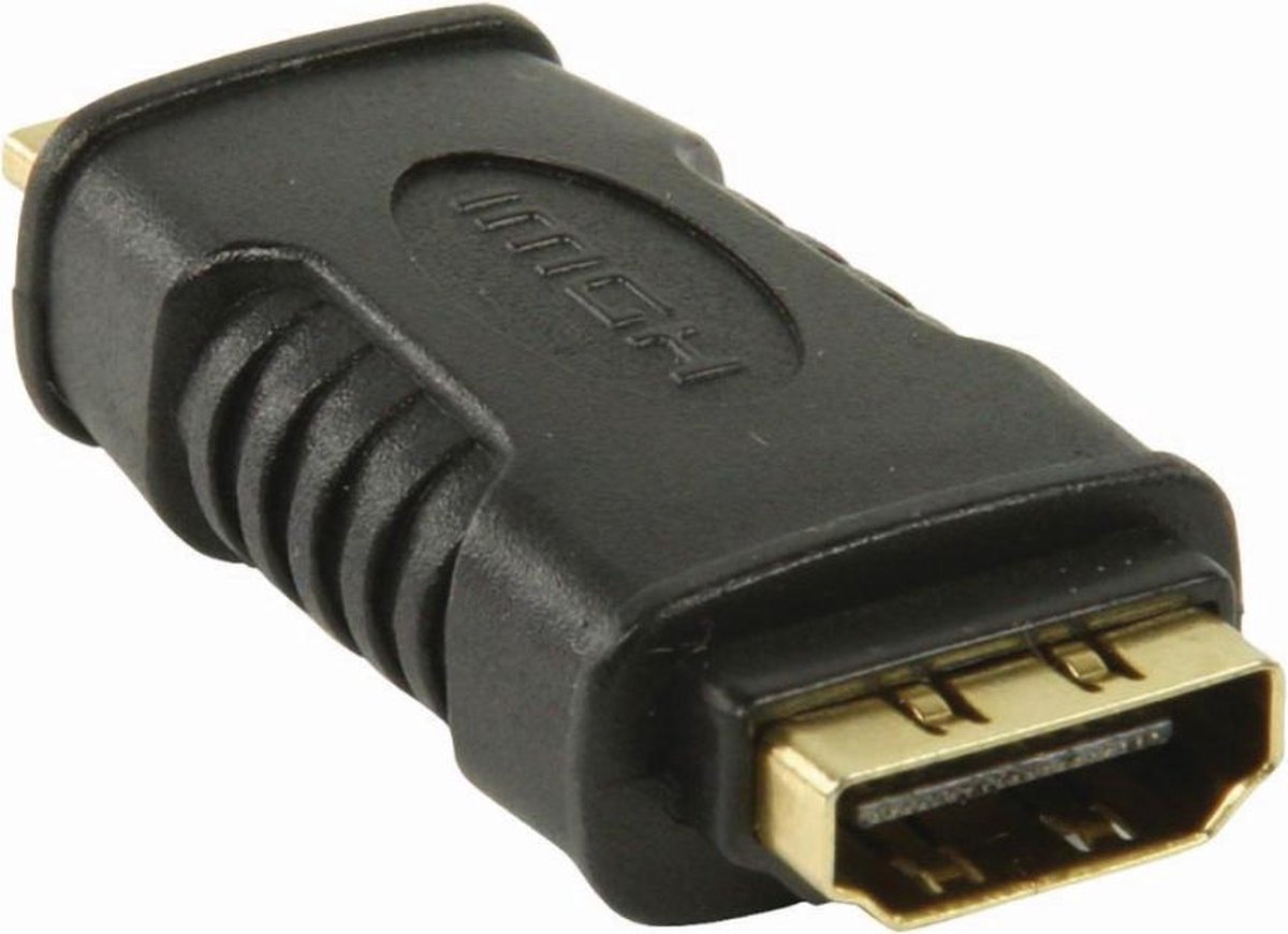 Nedis HDMI naar Mini HDMI adapter F/M - Zwart