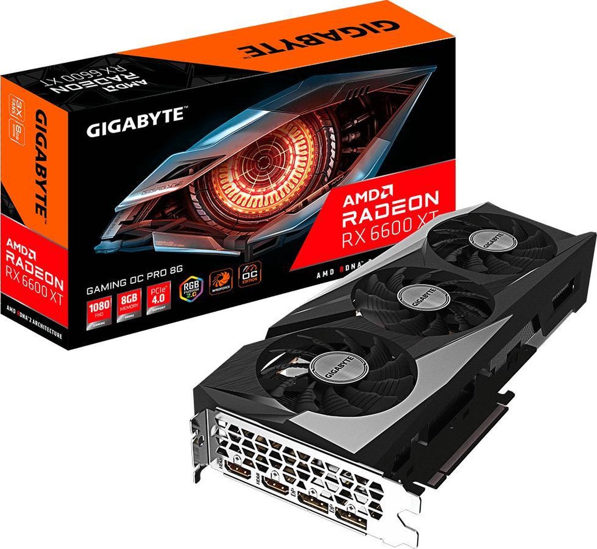 Gigabyte Radeaon RX 6600 XT Gaming OC Pro 8G