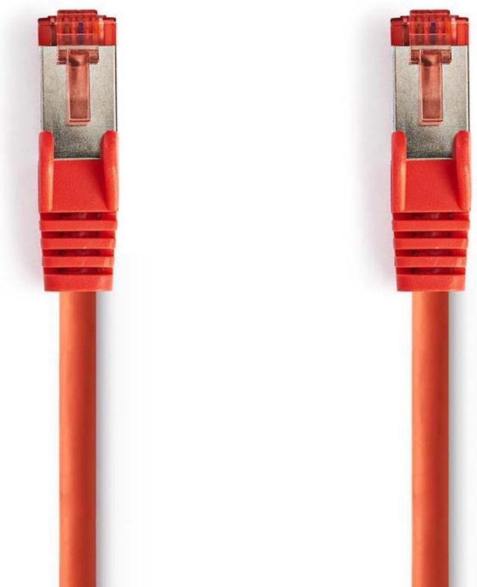 CAT6 S/FTP kabel 3m rood