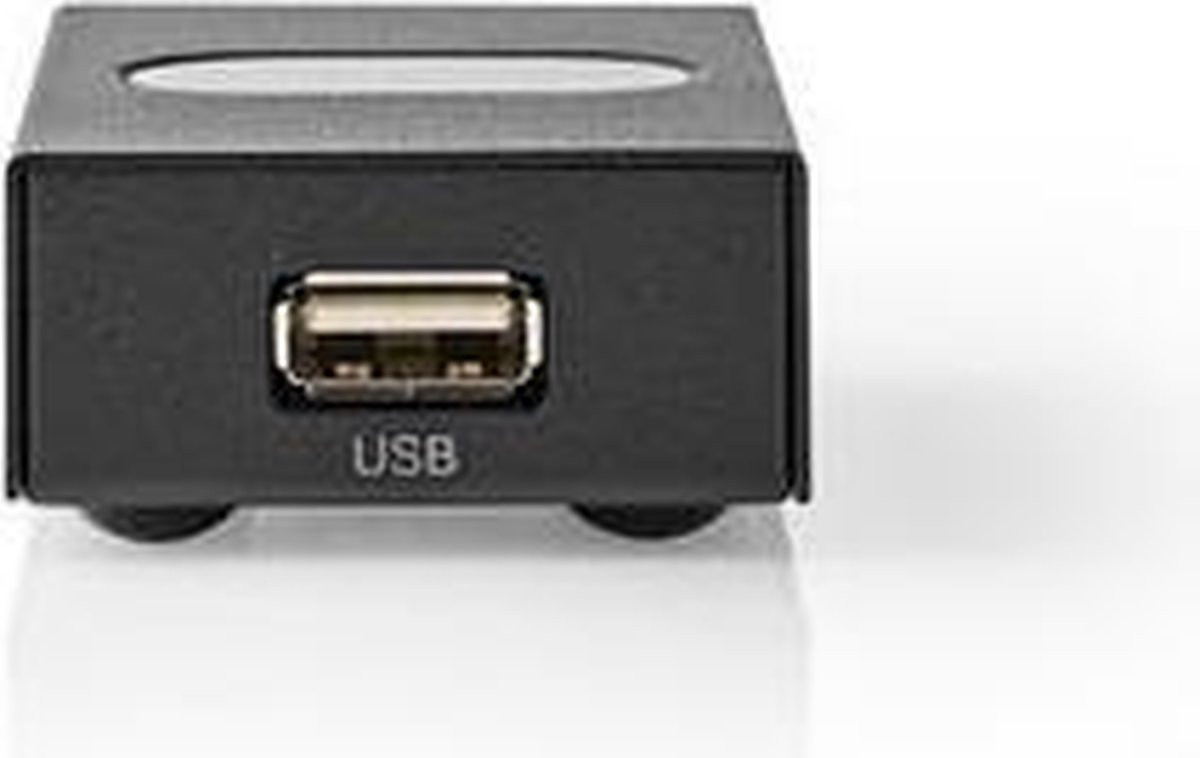 Nedis 2-poorts USB switch
