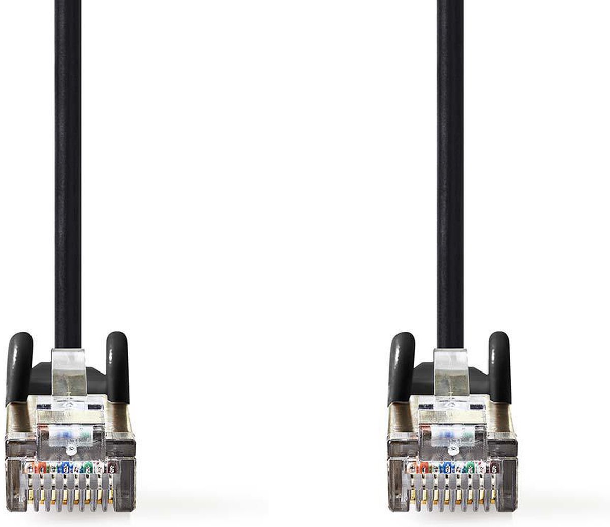 CAT5e SF/UTP kabel zwart 5m