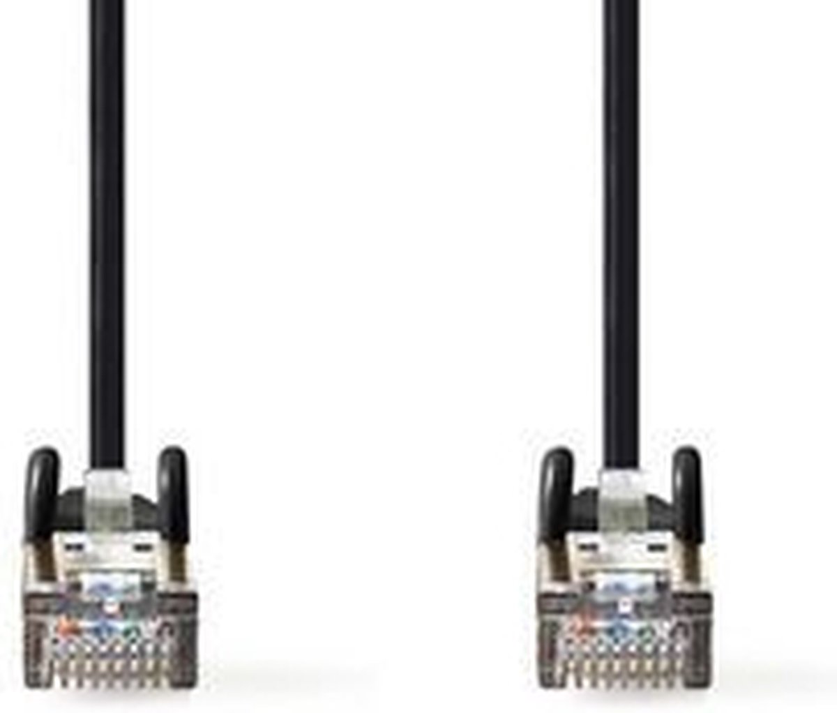 CAT5e SF/UTP kabel zwart 5m
