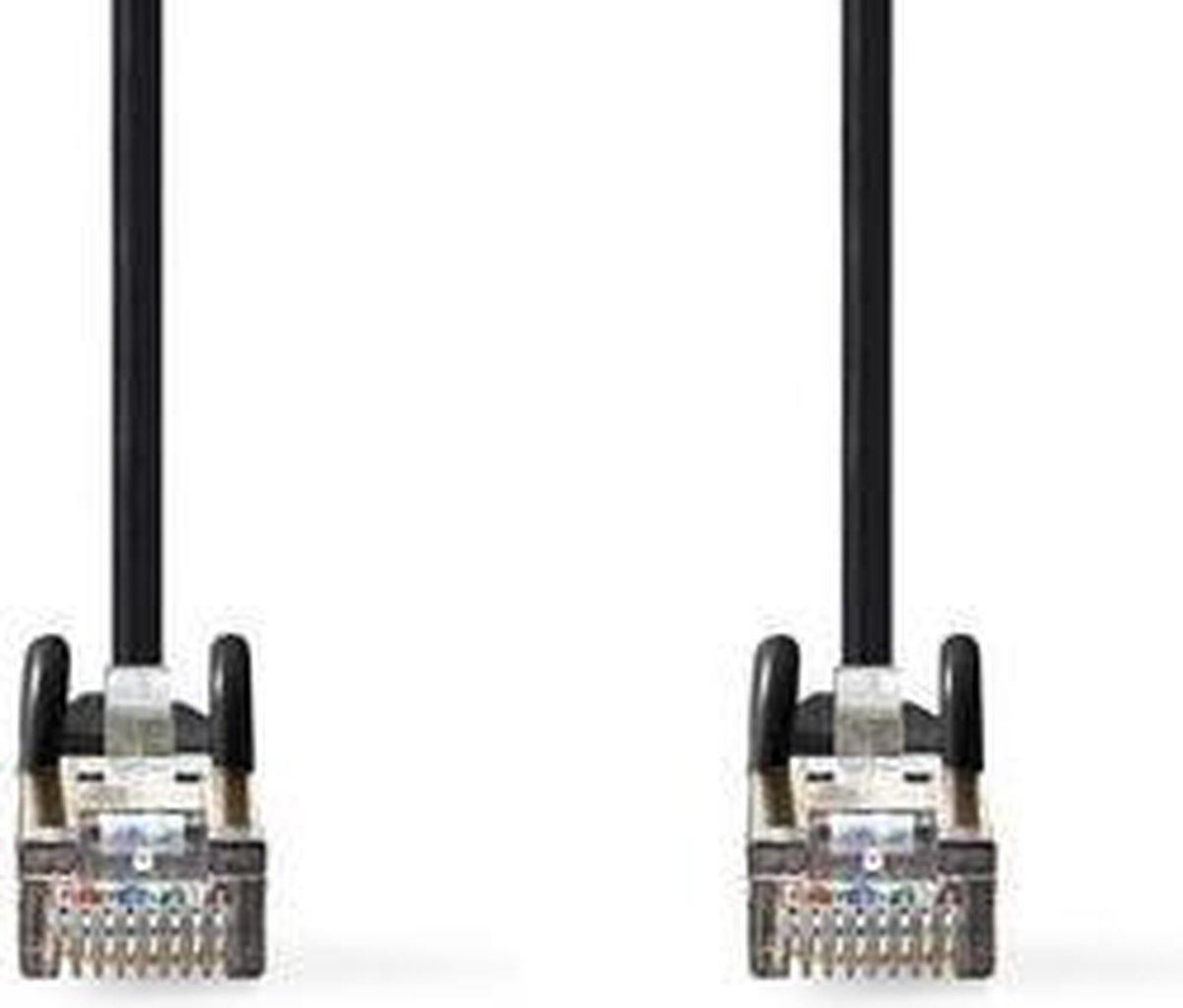 CAT5e SF/UTP kabel zwart 5m