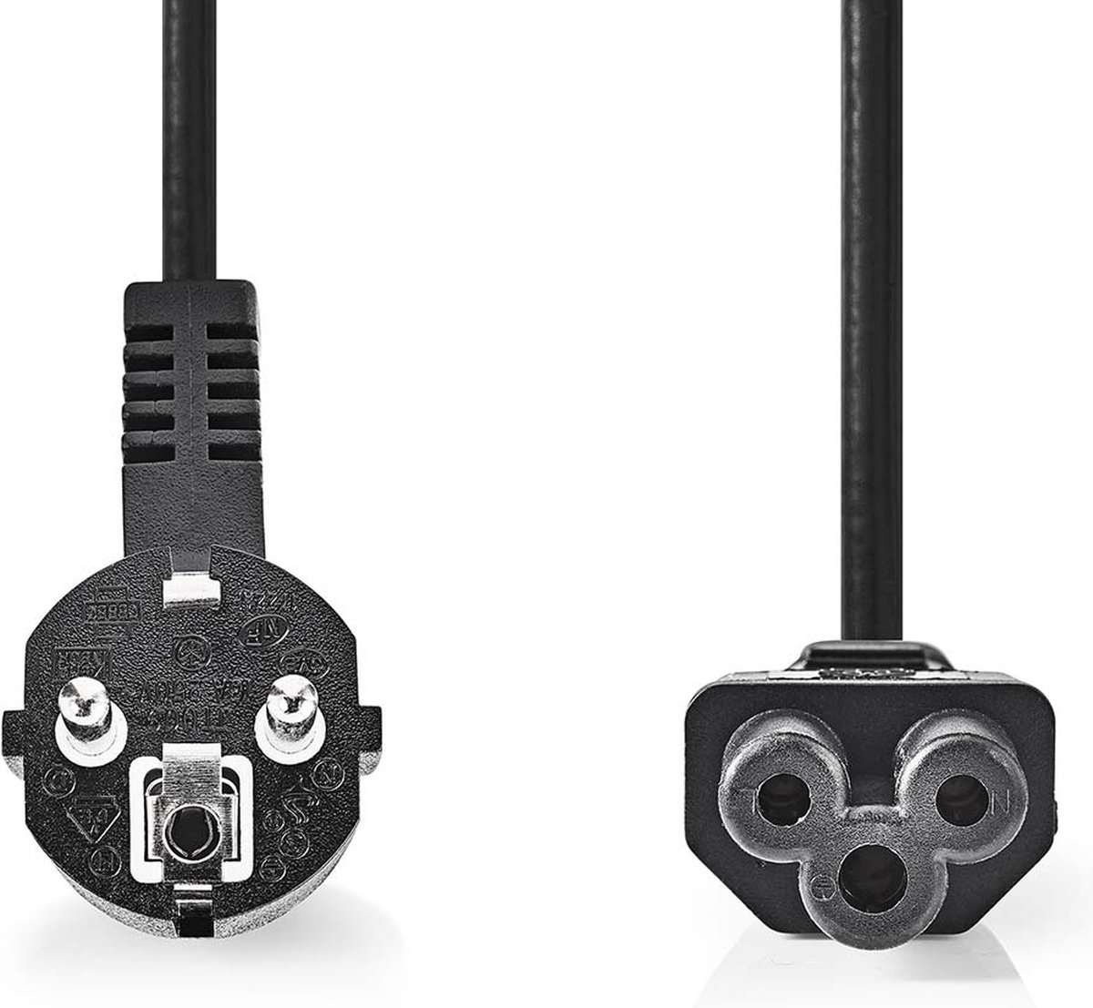Nedis 3-pins stroomkabel C5 3m