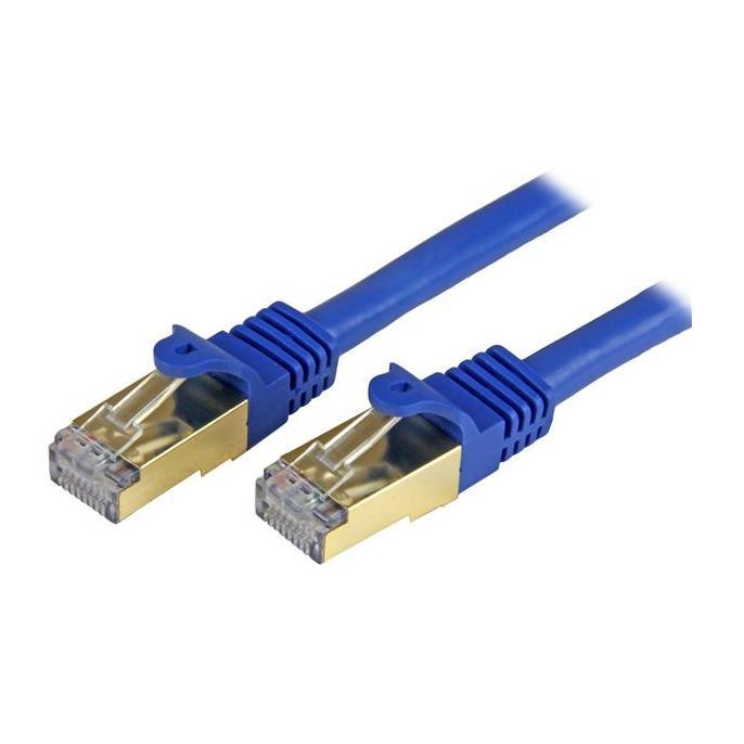 Startech CAT6a 10Gbit blauw 0,9m