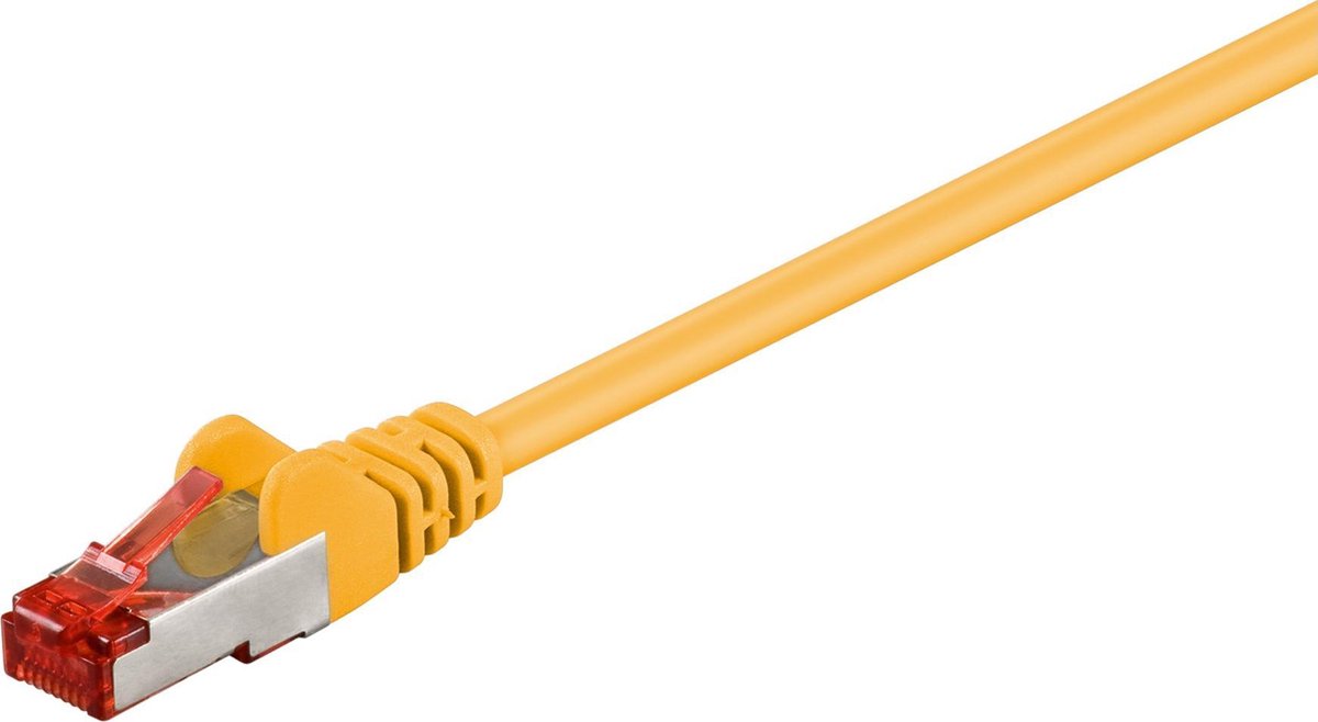 CAT6 S/FTP kabel 1,5m geel
