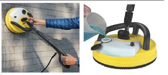 EUROM Force Big Grip Terrasreiniger - Grijs