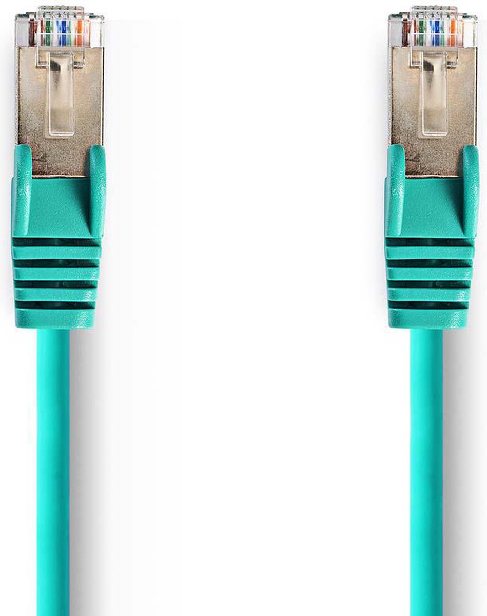 CAT5e SF/UTP kabel groen 5m